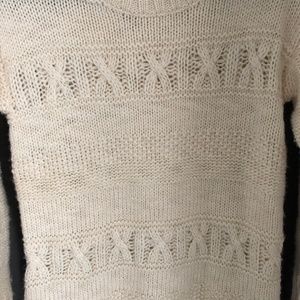American Eagle Fishnet sweater
